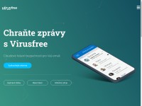 Desktop screenshot for virusfree.cz