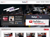 Desktop screenshot for radyo7.com