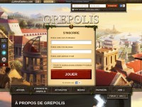 Desktop screenshot for grepolis.com