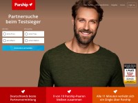 Desktop screenshot for parship.de