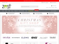 Desktop screenshot for zestbeauty.com