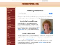 Desktop screenshot for poemsource.com