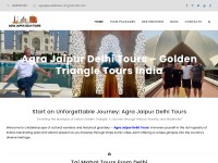 Desktop screenshot for agrajaipurdelhitours.com