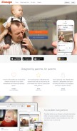 How 23snaps.com looks like on a mobile device such as an iPhone.