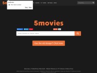 Desktop screenshot for 5movies.cloud