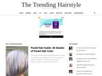 Desktop screenshot for brunettehair.top