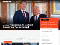 Desktop screenshot for politico.mx