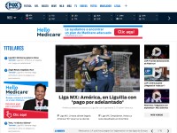 Screenshot of foxdeportes.com