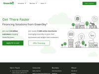 Desktop screenshot for greensky.com