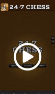 How 247chess.com looks like on a mobile device such as an iPhone.