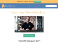 Desktop screenshot for networklessons.com