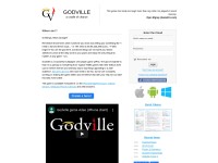 Desktop screenshot for godvillegame.com