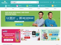 Desktop screenshot for netmeds.com