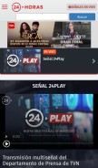 How 24horas.cl looks like on a mobile device such as an iPhone.