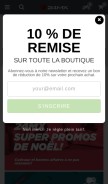 How 24mx.fr looks like on a mobile device such as an iPhone.