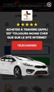 How 24piecesauto.fr looks like on a mobile device such as an iPhone.