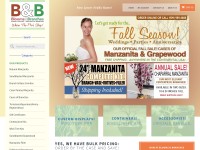 Desktop screenshot for bloomsandbranches.com