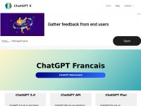 Desktop screenshot for chatgptx.fr