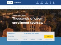 Desktop screenshot for uclaextension.edu