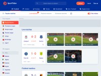 Desktop screenshot for sporttube.com