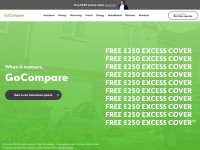Desktop screenshot for gocompare.com