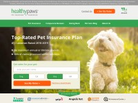 Desktop screenshot for healthypawspetinsurance.com