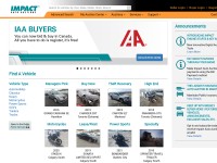 Desktop screenshot for impactauto.ca