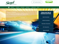 Desktop screenshot for siegelinsurance.com