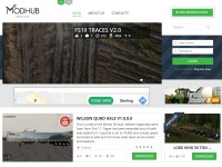Desktop screenshot for modhub.us