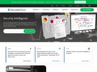 Desktop screenshot for recordedfuture.com