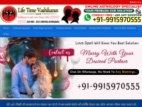 Desktop screenshot for lifetimevashikaran.com