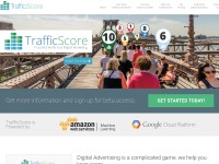 Desktop screenshot for trafficscore.com