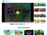 Desktop screenshot for sprunki.today