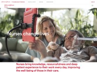 Desktop screenshot for jnj.com