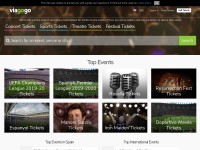 Desktop screenshot for viagogo.es