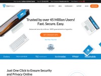 Desktop screenshot for zenmate.com