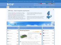 Desktop screenshot for enfsolar.com