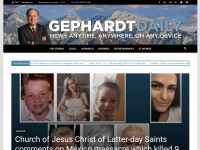 Desktop screenshot for gephardtdaily.com