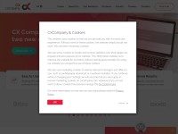 Desktop screenshot for cxcompany.com