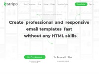 Desktop screenshot for stripo.email