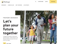 Desktop screenshot for trustage.com