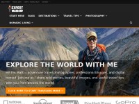 Desktop screenshot for expertvagabond.com