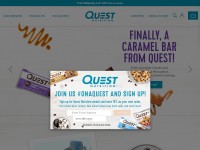 Desktop screenshot for questnutrition.com