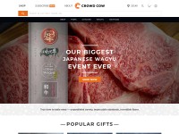Desktop screenshot for crowdcow.com