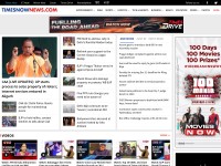 Desktop screenshot for timesnownews.com