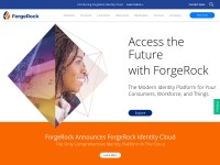 Desktop screenshot for forgerock.com