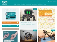 Desktop screenshot for arduino.cc