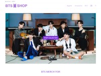 Desktop screenshot for btsmerchshop.org