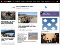Desktop screenshot for marinecorpstimes.com