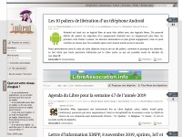 Desktop screenshot for linuxfr.org